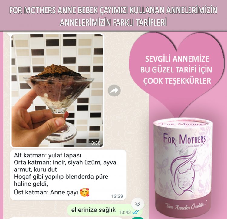 For Mothers Anne Bebek Çayı Tarifleri